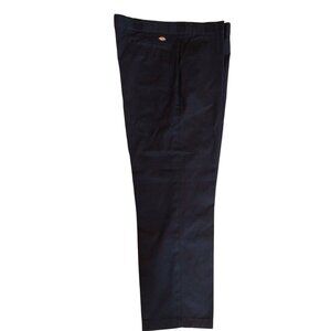 Dickies Mens 874 Original Fit Black Work Pants 44x32 Polyester/Cotton Blend Dura